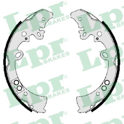 Bromsbackar, sats, Bakaxel Lpr 09200 LPR