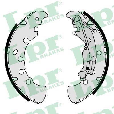 Bromsbackar, sats, Bakaxel Lpr 09260 LPR
