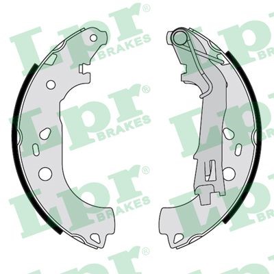 Bromsbackar, sats, Bakaxel Lpr 09290 LPR