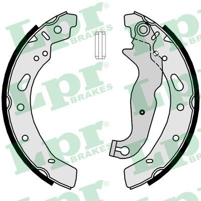 Bromsbackar, sats, Bakaxel Lpr 09300 LPR