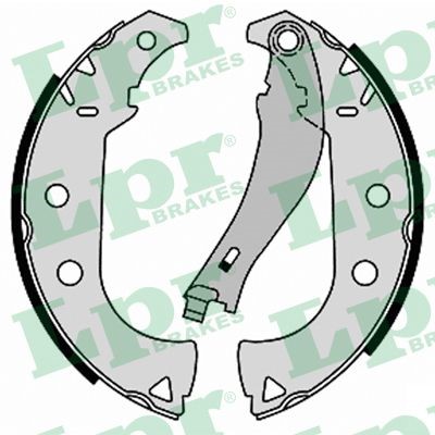 Bromsbackar, sats, Bakaxel Lpr 09330 LPR