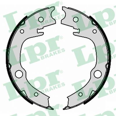 Bromsbackar, sats, parkeringsbroms, Bakaxel Lpr 09340 LPR
