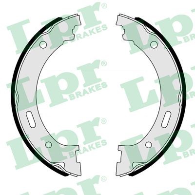 Bromsbackar, sats, parkeringsbroms, Bakaxel Lpr 09530 LPR