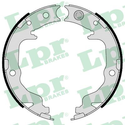 Bromsbackar, sats, parkeringsbroms, Bakaxel Lpr 09540 LPR
