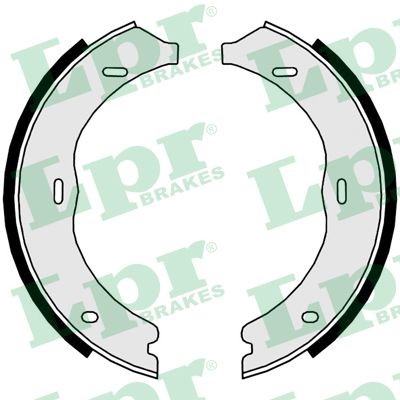 Bromsbackar, sats, parkeringsbroms, Bakaxel Lpr 09720 LPR
