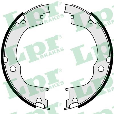 Bromsbackar, sats, parkeringsbroms, Bakaxel Lpr 09750 LPR