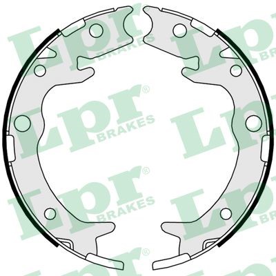 Bromsbackar, sats, parkeringsbroms, Bakaxel Lpr 09790 LPR
