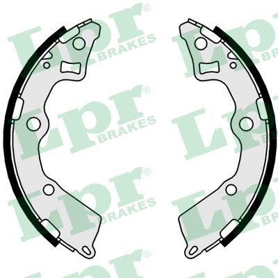 Bromsbackar, sats, Bakaxel Lpr 09830 LPR