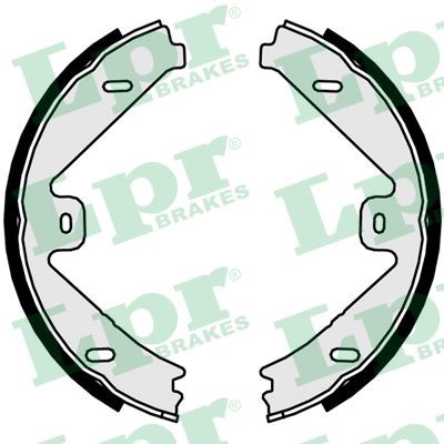 Bromsbackar, sats, parkeringsbroms, Bakaxel Lpr 09840 LPR