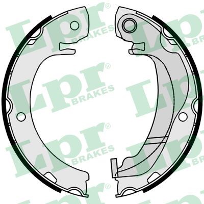 Bromsbackar, sats, parkeringsbroms, Bakaxel Lpr 09920 LPR
