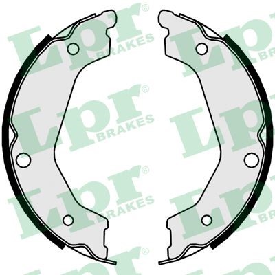 Bromsbackar, sats, parkeringsbroms, Bakaxel Lpr 09930 LPR