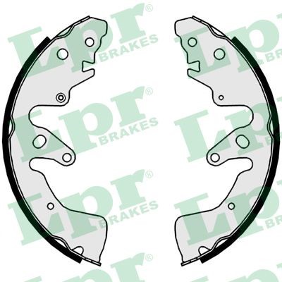 Bromsbackar, sats, Bakaxel Lpr 09960 LPR