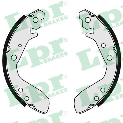 Bromsbackar, sats, Bakaxel Lpr 09970 LPR