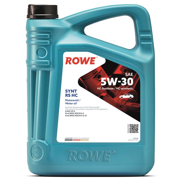 Motorolja Rowe Hightec Synt Rs Sae 5w-30 Hc 5l Rowe 20024-0050-99 ROWE