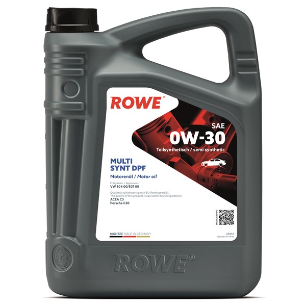 Motorolja Rowe Hightec Multi Synt Dpf Sae 0w-30 5l Rowe 20112-005 ROWE