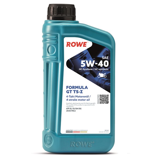 Motorolja Rowe Hightec Formula Gt Sae 5w-40 Ts-z 1l Rowe 20143-00