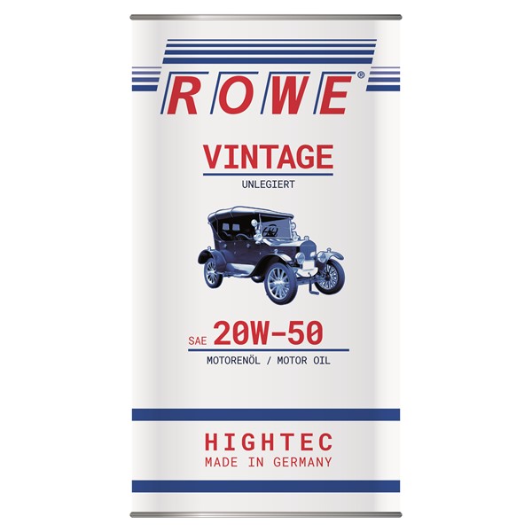 Rowe Hightec Vintage Sae 20w-50 Unlegiert 5l, Universal