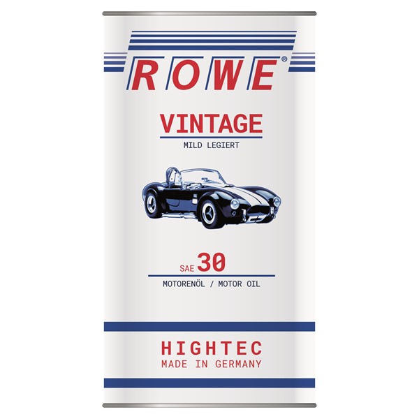 Rowe Hightec Vintage Sae 30 Mild Legiert 5l Rowe 20224-0050-99 ROWE