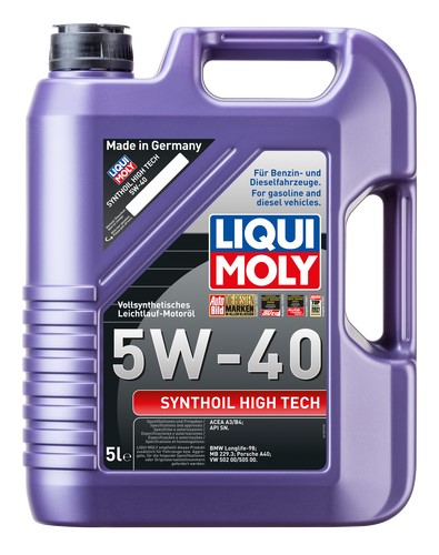 Motorolja Liqui Moly Synthoil High Tech 5W-40 5L Liqui moly 1307 LIQUI MOLY