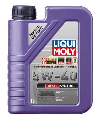 Motorolja Liqui Moly Diesel Synthoil 5W-40 1L Liqui moly 1340 LIQUI MOLY Motorolja Liqui Moly Diesel Synthoil 5W-40 1L Liqui moly 1340 LIQUI MOLY