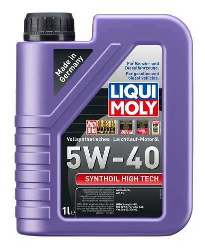 Motorolja Liqui Moly Synthoil High Tech 5W-40 1L Liqui moly 1855 LIQUI MOLY