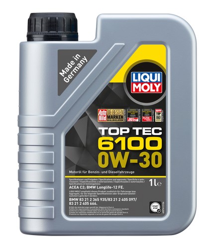Motorolja Liqui Moly Top Tec 6100 0W-30 1L Liqui moly 20777 LIQUI MOLY
