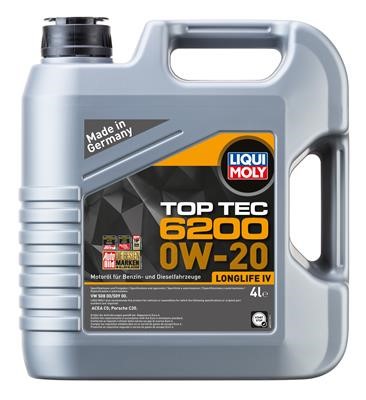 Motorolja Liqui Moly Top Tec 6200 0W-20 4L Liqui moly 20788 LIQUI MOLY