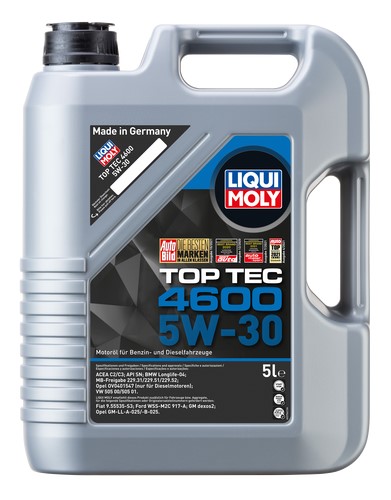 Motorolja Liqui Moly Top Tec 4600 5W-30 5L LIQUI MOLY