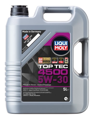 Motorolja Liqui Moly Top Tec 4500 5W-30 5L LIQUI MOLY