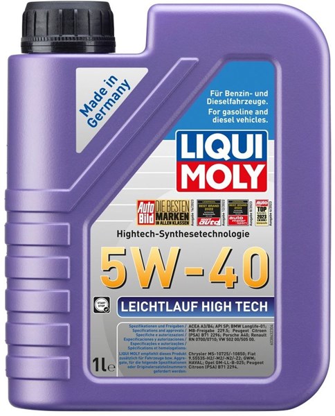 Motorolja Liqui Moly Leichtlauf High Tech 5W-40 LIQUI MOLY