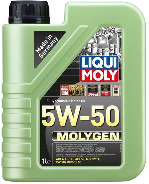 Motorolja Liqui Moly Molygen 5W-50 1L LIQUI MOLY Molygen 5w-50 LIQUI MOLY