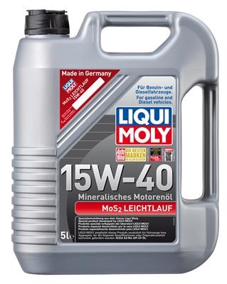 Motorolja Liqui Moly Mos2 Leichtlauf 15W-40 5L Liqui moly 2571 LIQUI MOLY Motorolja Liqui Moly Mos2 Leichtlauf 15W-40 5L Liqui moly 2571 LIQUI MOLY