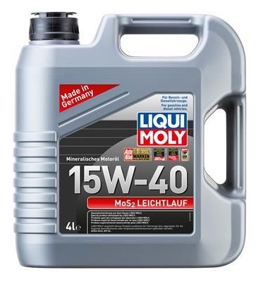 Motorolja Liqui Moly Mos2 Leichtlauf 15W-40 4L Liqui moly 2631 LIQUI MOLY