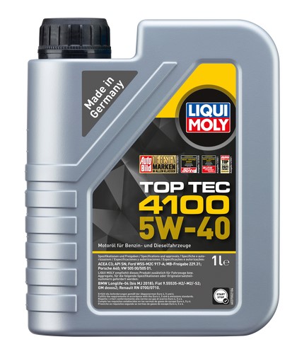 Motorolja Liqui Moly Top Tec 4100 5W-40 1L Liqui moly 3700 LIQUI MOLY
