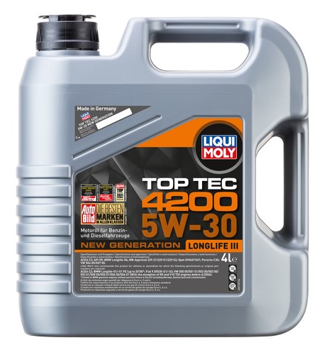 Motorolja Liqui Moly Top Tec 4200 5W-30 4L Liqui moly 3715 LIQUI MOLY
