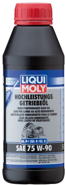 Transmissionsolja Liqui Moly Gl4+ Sae 75W-90 LIQUI MOLY