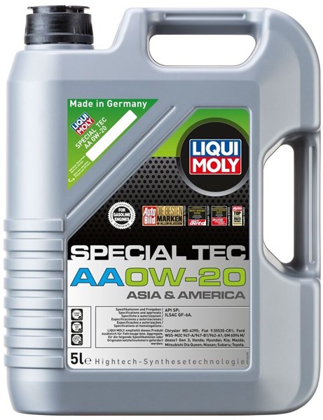 Motorolja Liqui Moly Special Tec Aa 0W-20 5L LIQUI MOLY