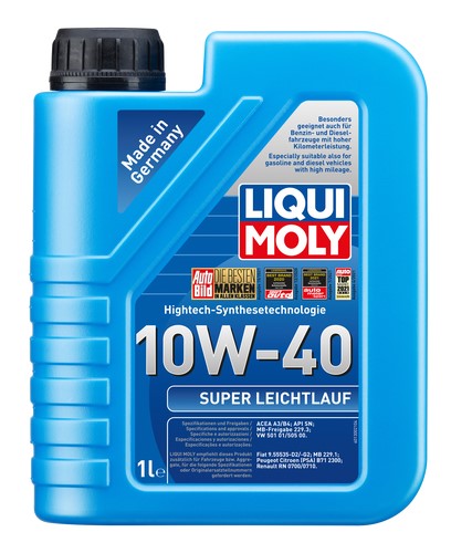 Motorolja Liqui Moly Super Leichtlauf 10W-40 1L Liqui moly 9503 LIQUI MOLY
