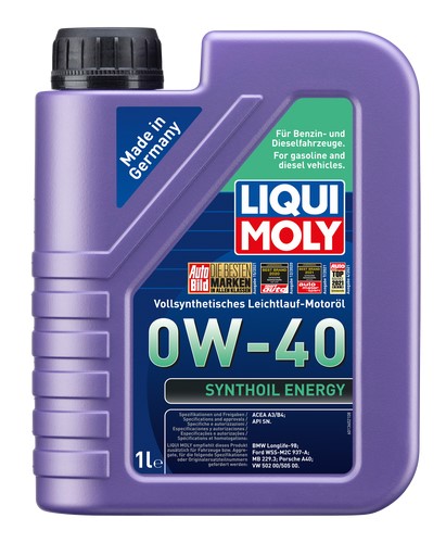 Motorolja Liqui Moly Synthoil Energy 0W-40 1L LIQUI MOLY