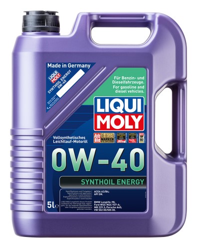 Motorolja Liqui Moly Synthoil Energy 0W-40 5L Liqui moly 9515 LIQUI MOLY