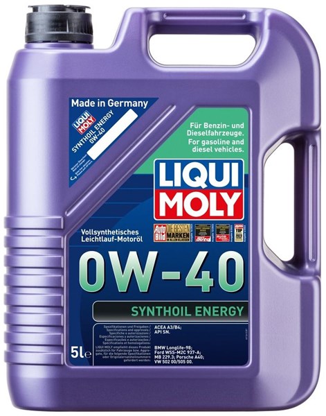 Motorolja Liqui Moly Synthoil Energy 0W-40 5L LIQUI MOLY LIQUI MOLY