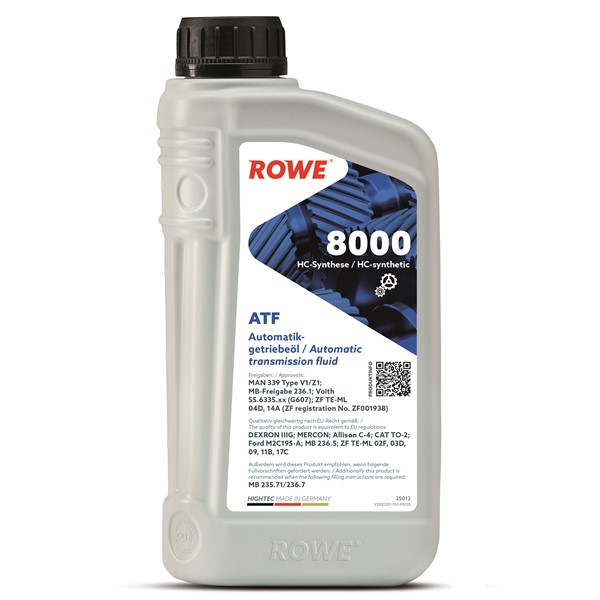 Rowe Hightec Atf 8000 1l Rowe 25012-0010-99 ROWE