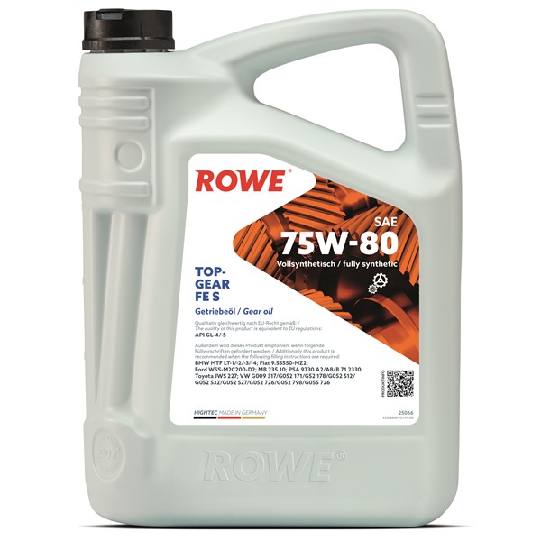 Transmissionsolja Rowe Hightec Topgear Fe Sae 75w-80 S 5l Rowe 25 ROWE