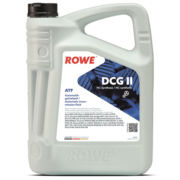 Rowe Hightec Atf Dcg Ii 5l Rowe 25067-0050-99 ROWE