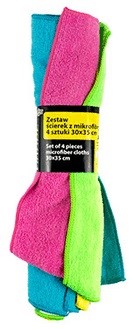 Mikrofiberduk 4-pack, Universal