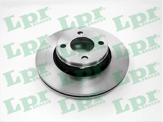 Bromsskiva Ventilerad, Framaxel Lpr A1381V LPR