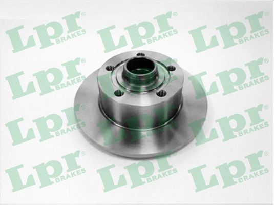 Bromsskiva Solid, Bakaxel Lpr A1481P LPR