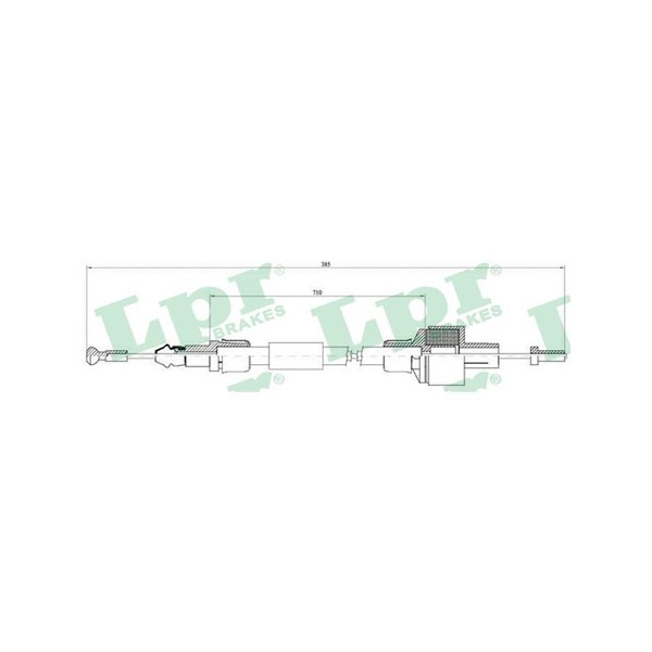 Vajer, koppling Lpr C0081C LPR
