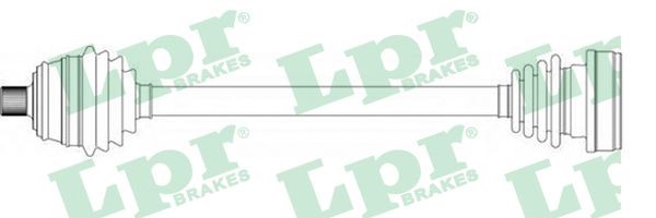 Drivaxel, framaxel vänster Lpr DS14051 LPR