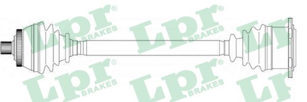 Drivaxel, framaxel höger Lpr DS14250 LPR
